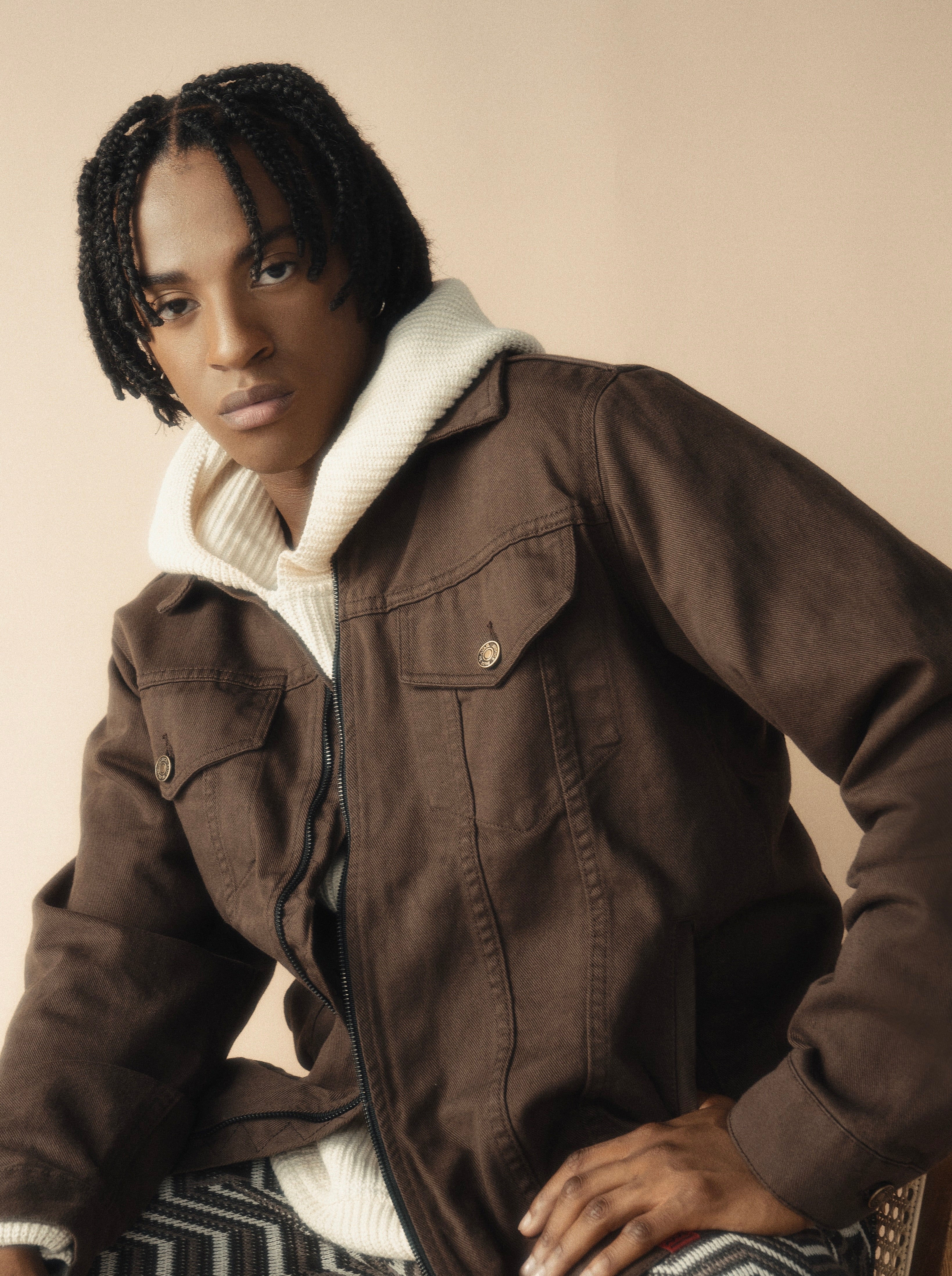 ジャケット・アウター MISTY sweat cargo jacket monako MISTY sweat cargo jacket MISTY sweat cargo jacket monako