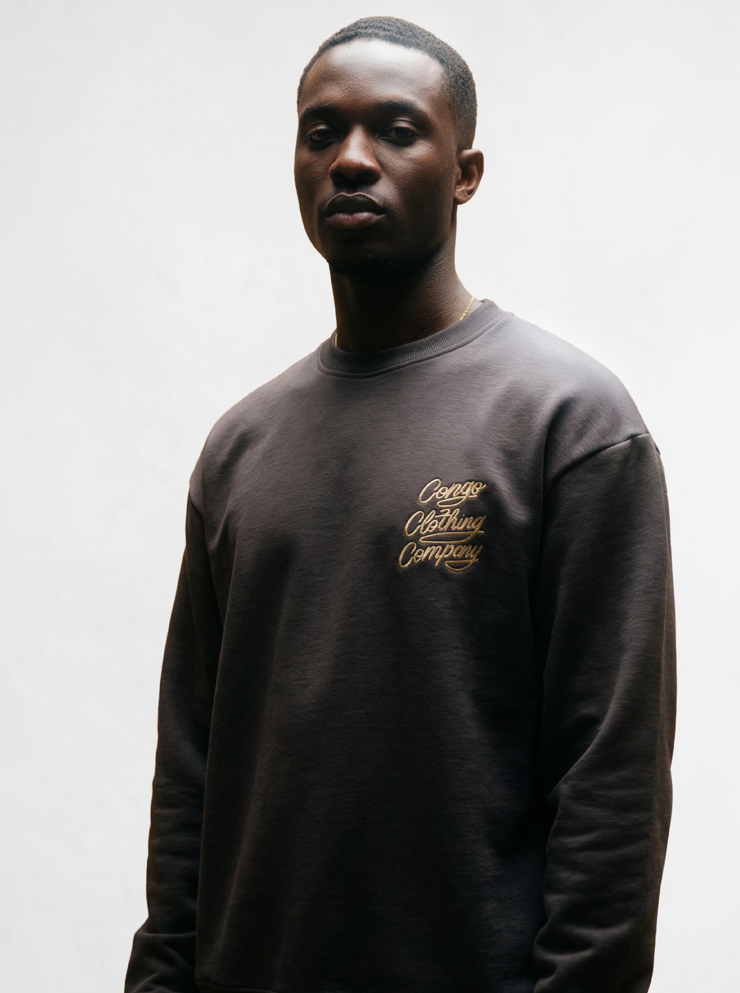 CCC Signature Brown Crewneck