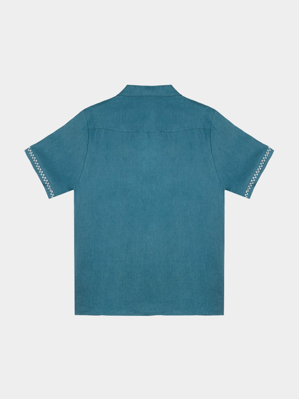 Linen Teal Shirt