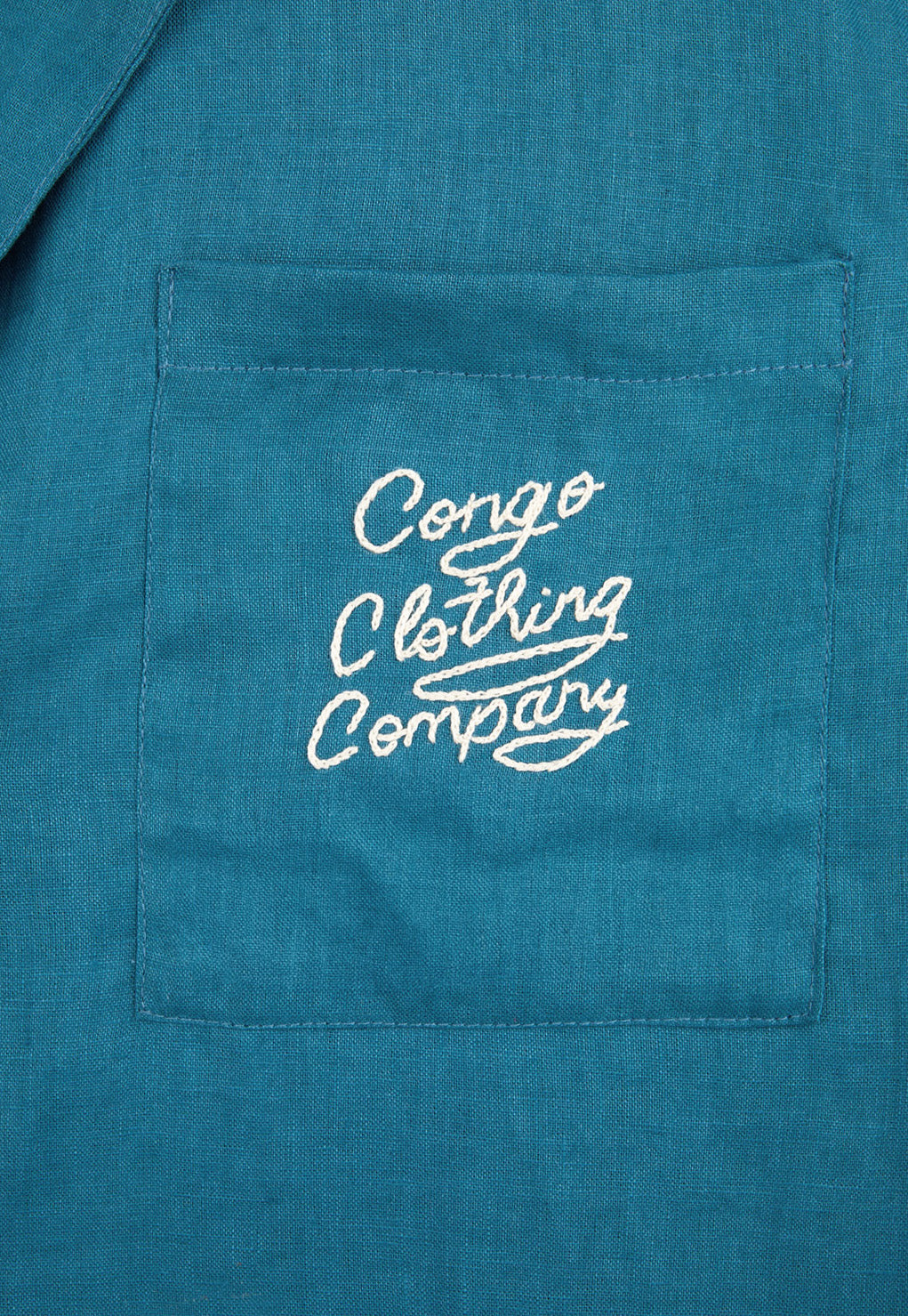 Linen Teal Shirt