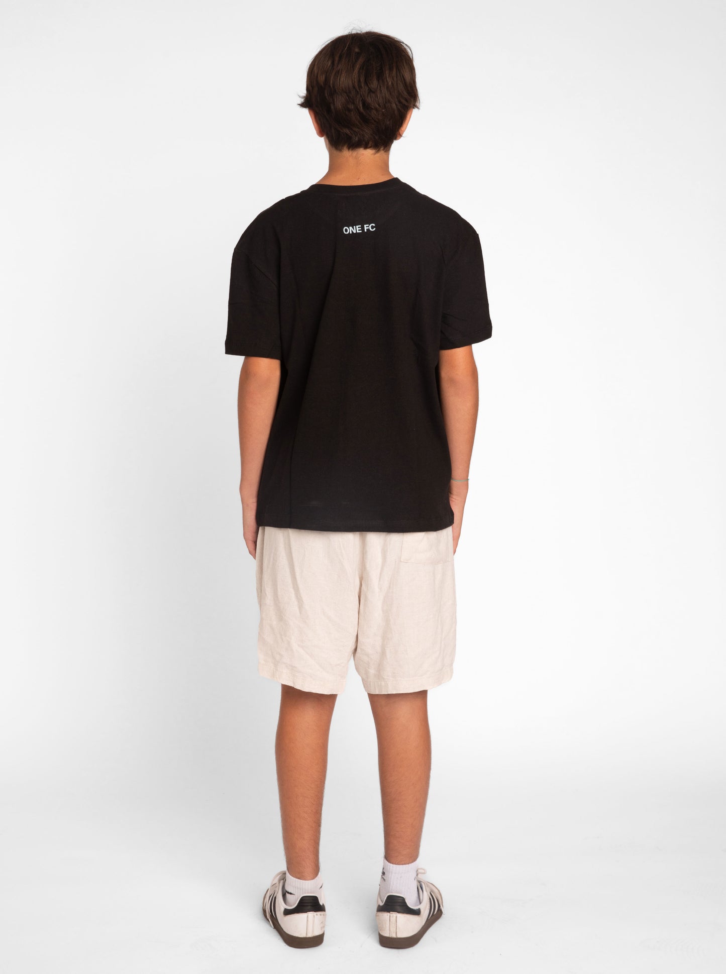 One FC x CCC Black Short Sleeve Tee