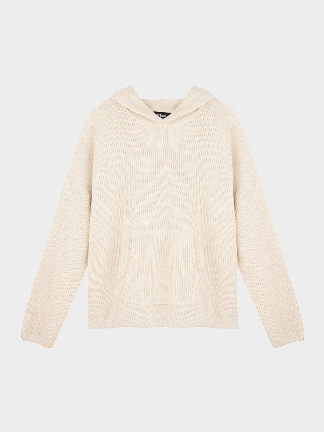 Knit Cream Hoodie