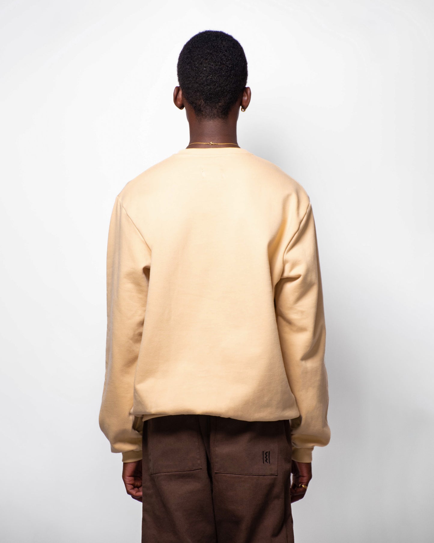 Icon Beige Crewneck
