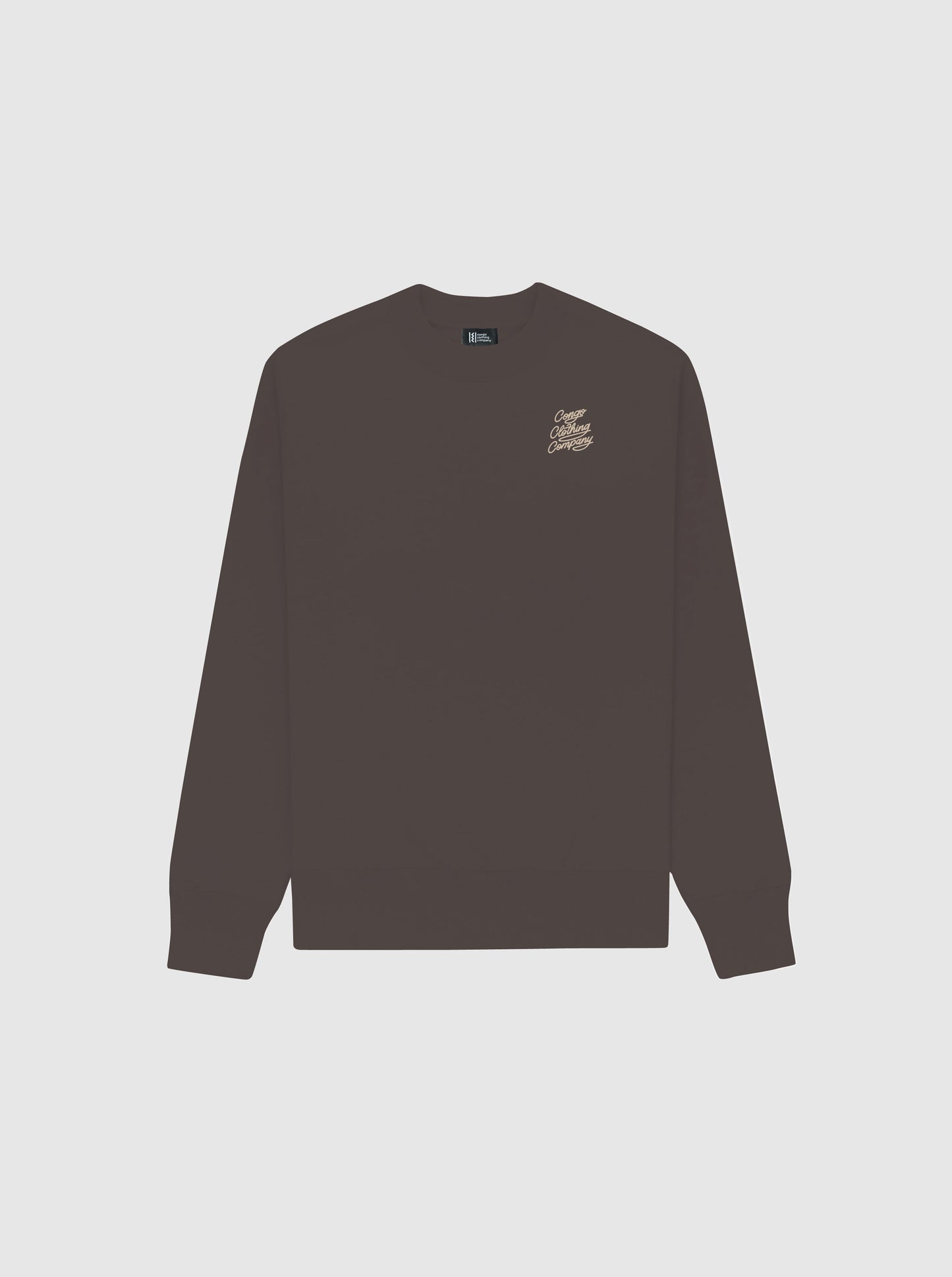 CCC Signature Brown Crewneck