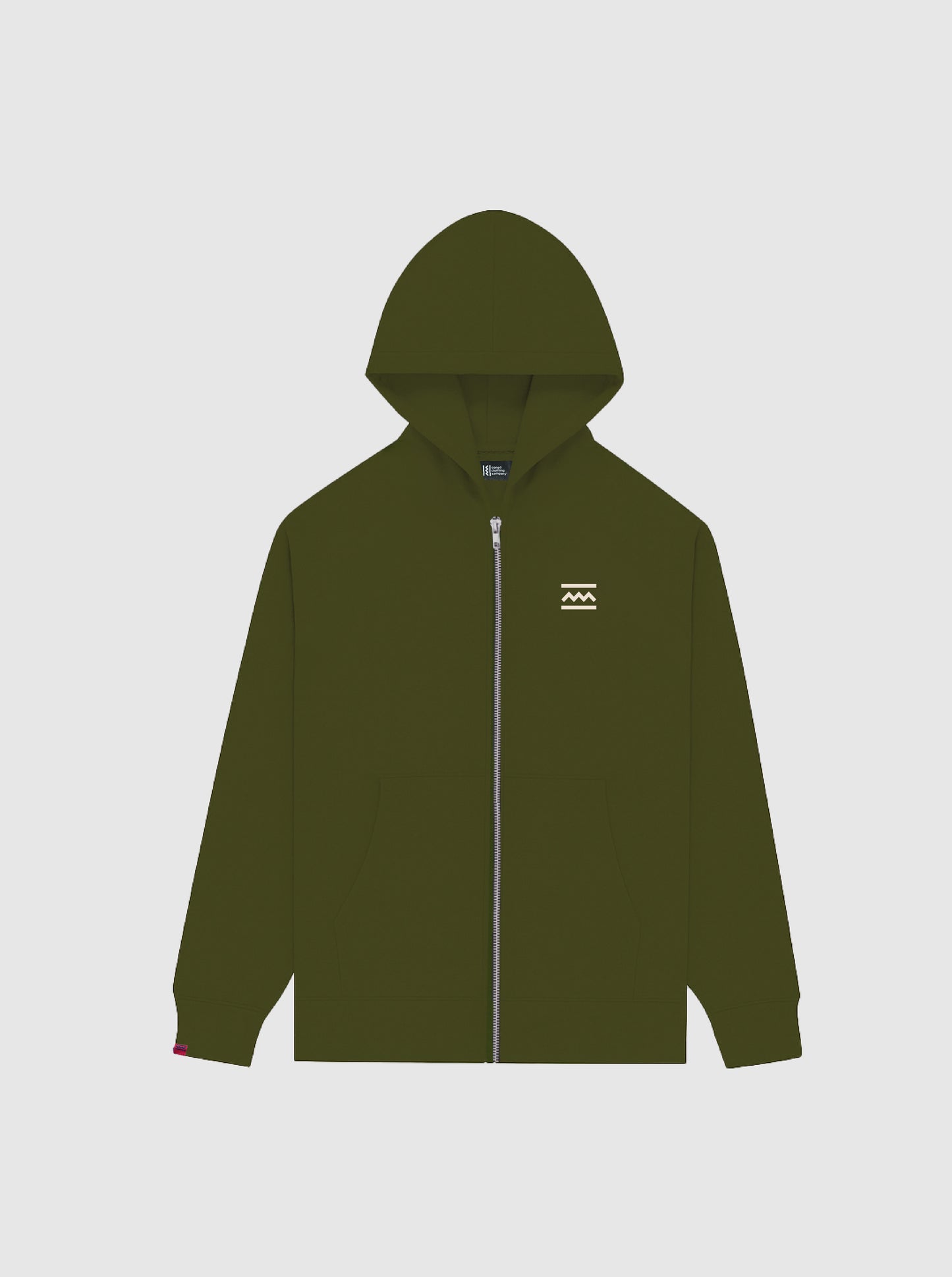 It Takes A Village Green Zip Hoodie