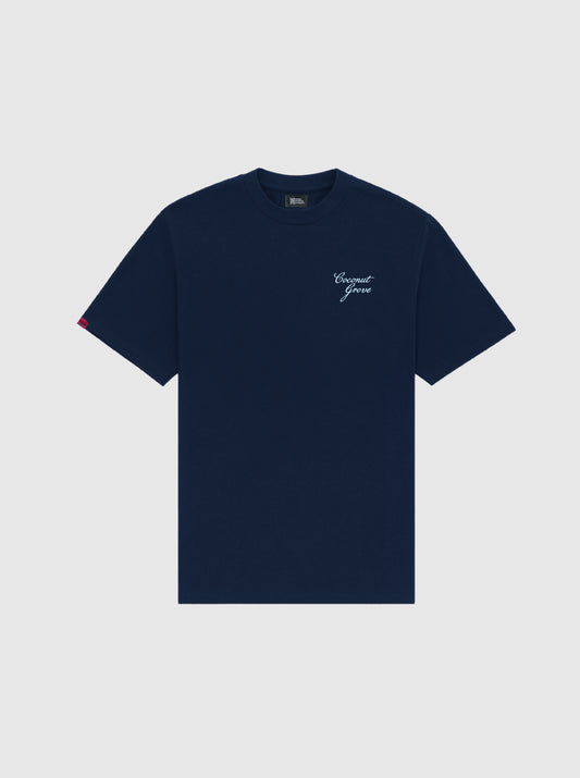 Coconut Grove Navy Blue Tee