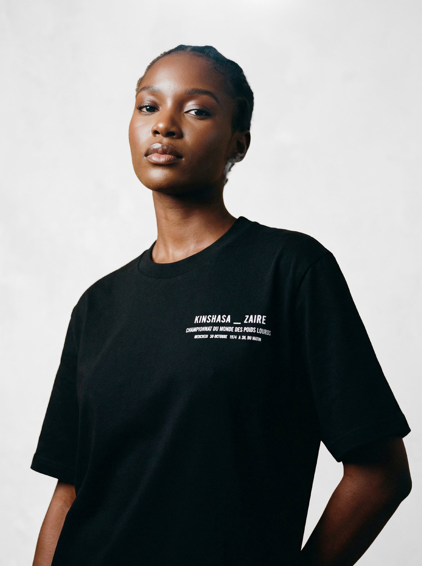 Rumble in the Jungle Black Tee