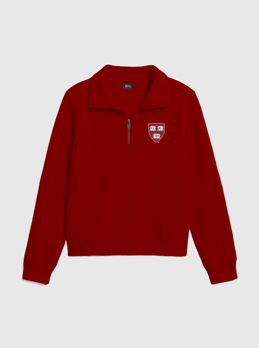Harvard Half Zip Sweater