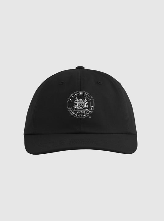 MIT Seal Black Baseball Hat