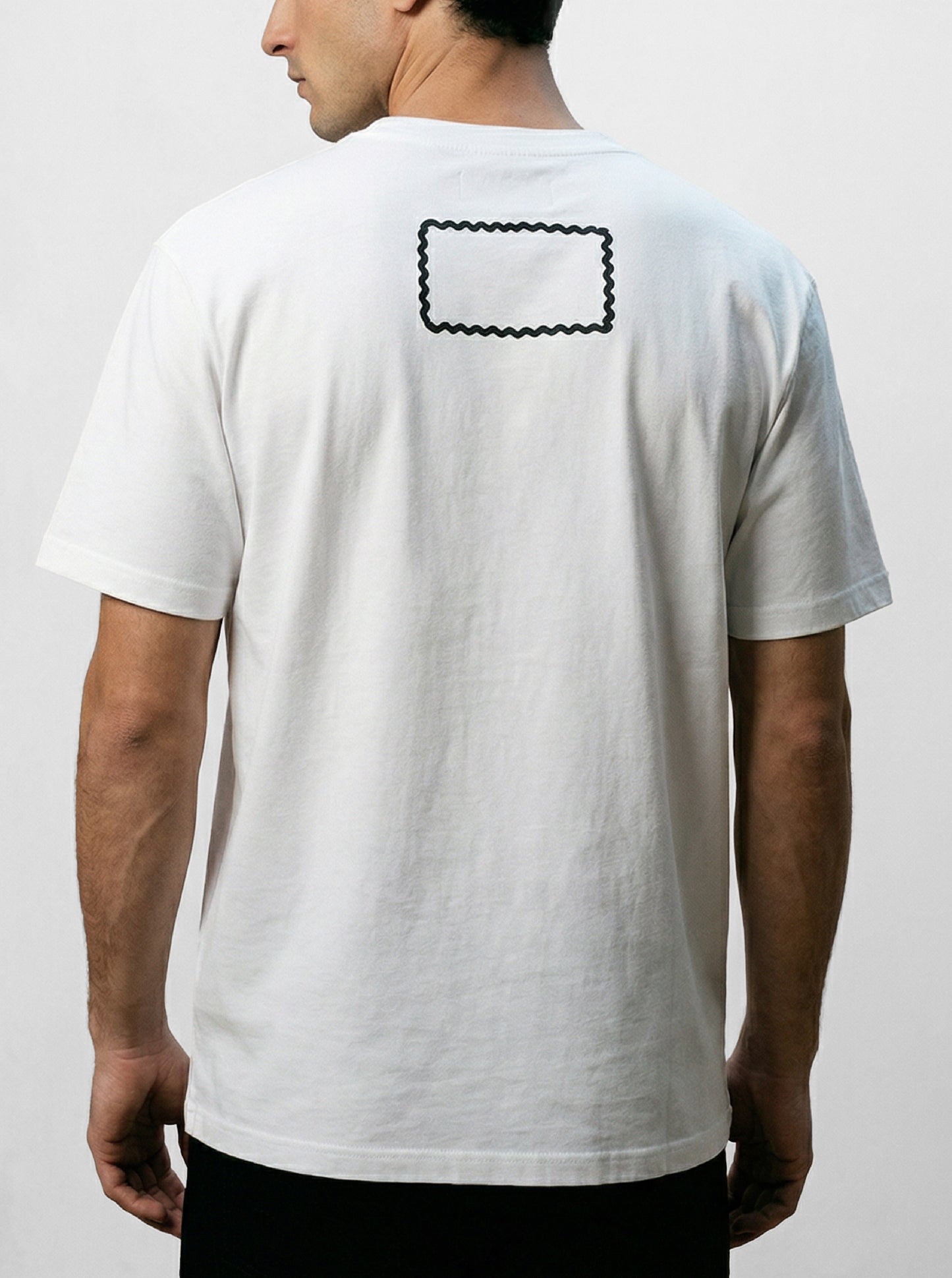 No Toxic White Tee
