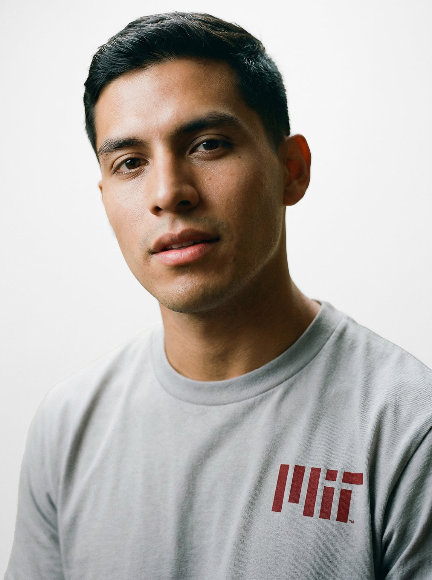 Grey MIT Tim the Beaver Tee