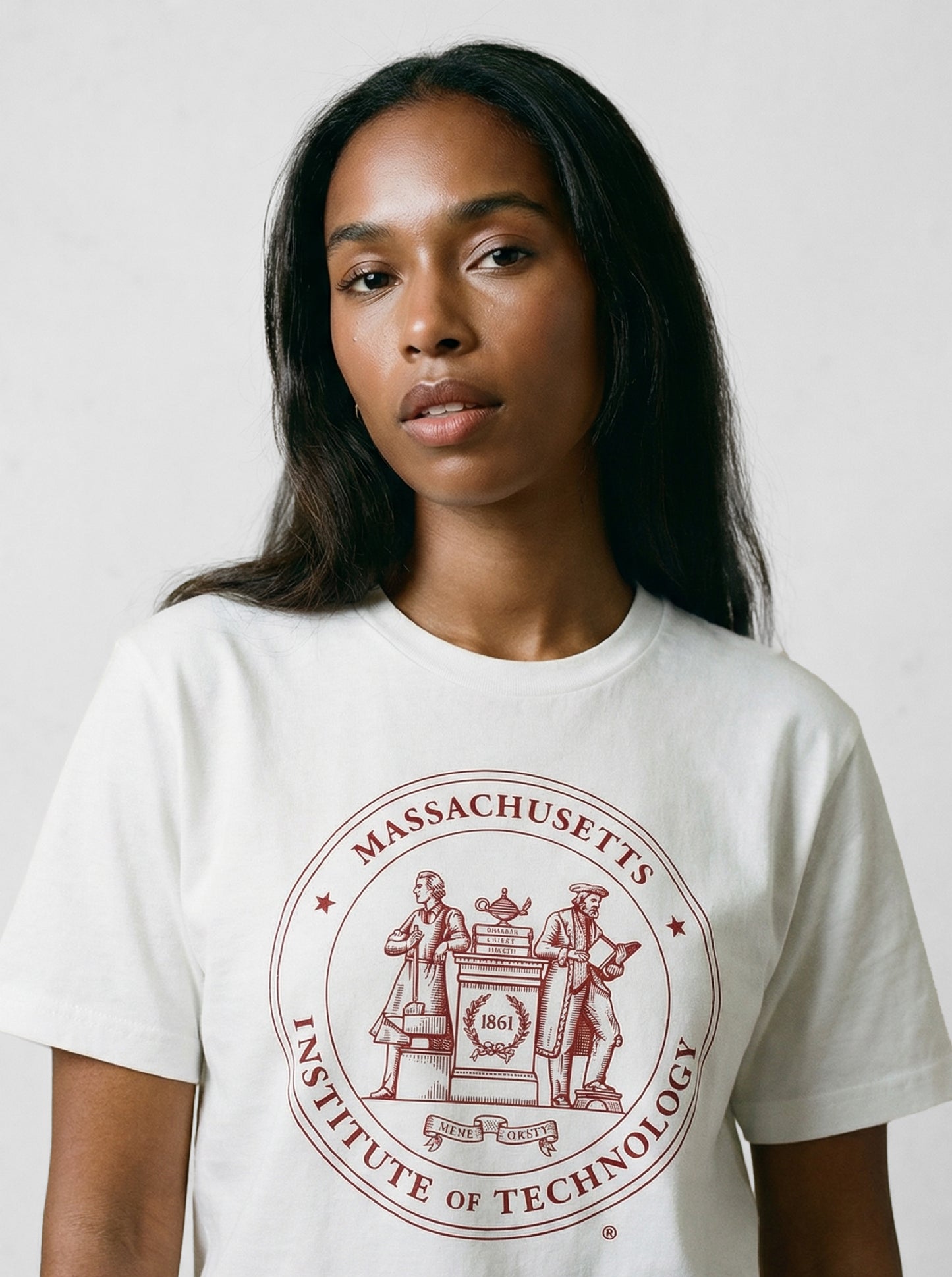 MIT Seal White Tee