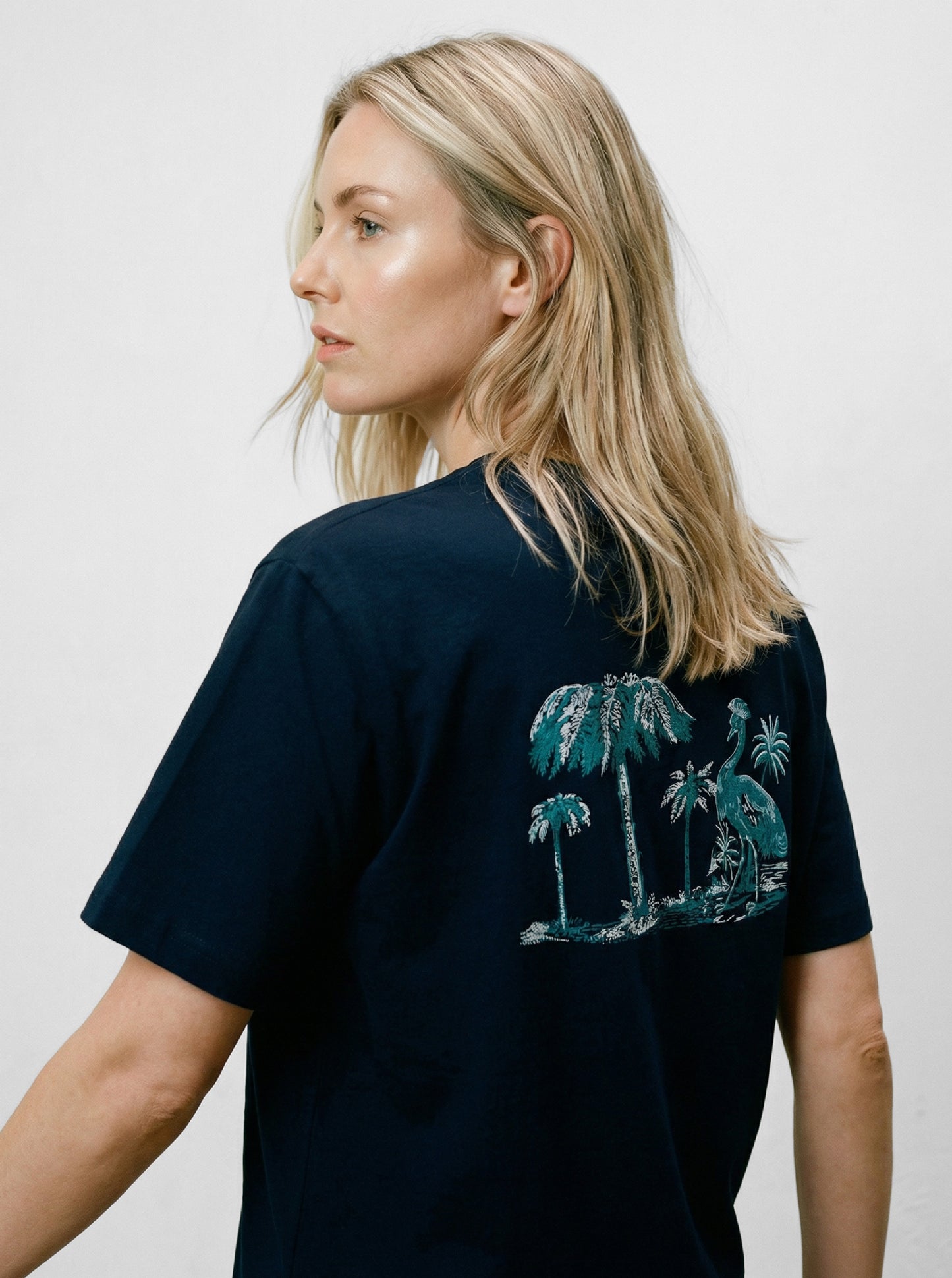 Coconut Grove Navy Blue Tee
