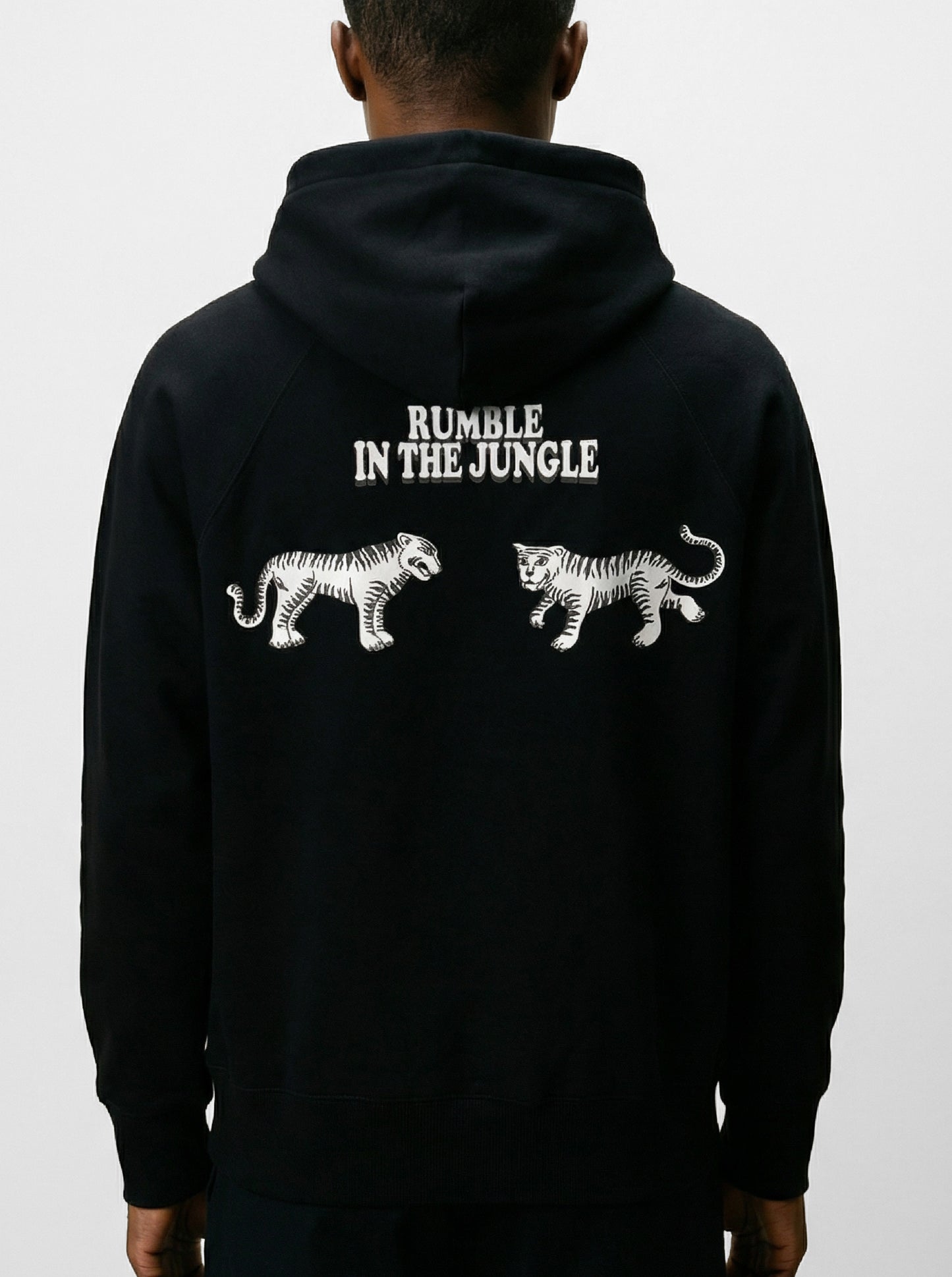 Rumble in the Jungle Black Hoodie