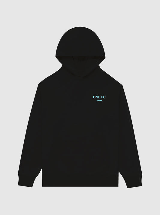 One FC x CCC Black Hoodie