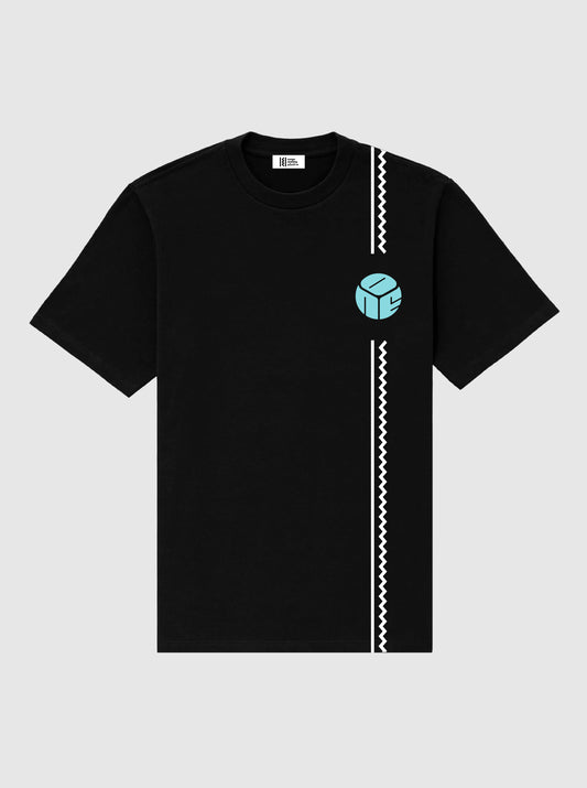 One FC x CCC Black Short Sleeve Tee