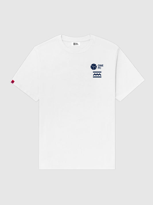 One FC x CCC White Short Sleeve Tee