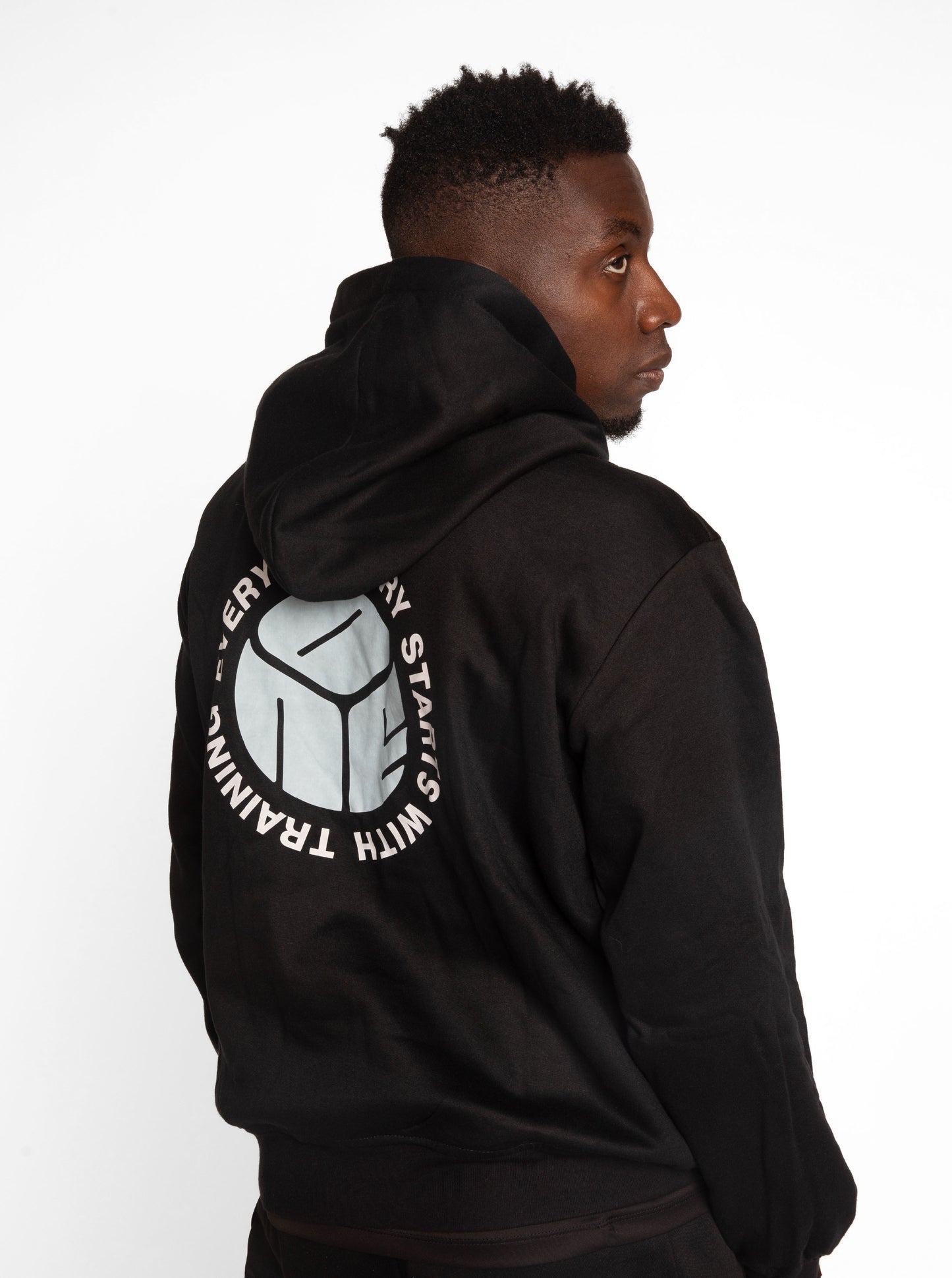 One FC x CCC Black Hoodie
