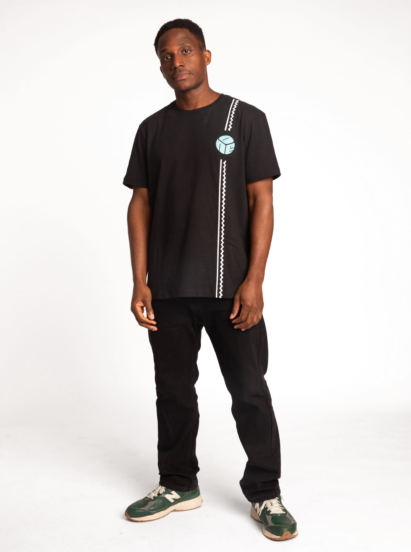 One FC x CCC Black Short Sleeve Tee