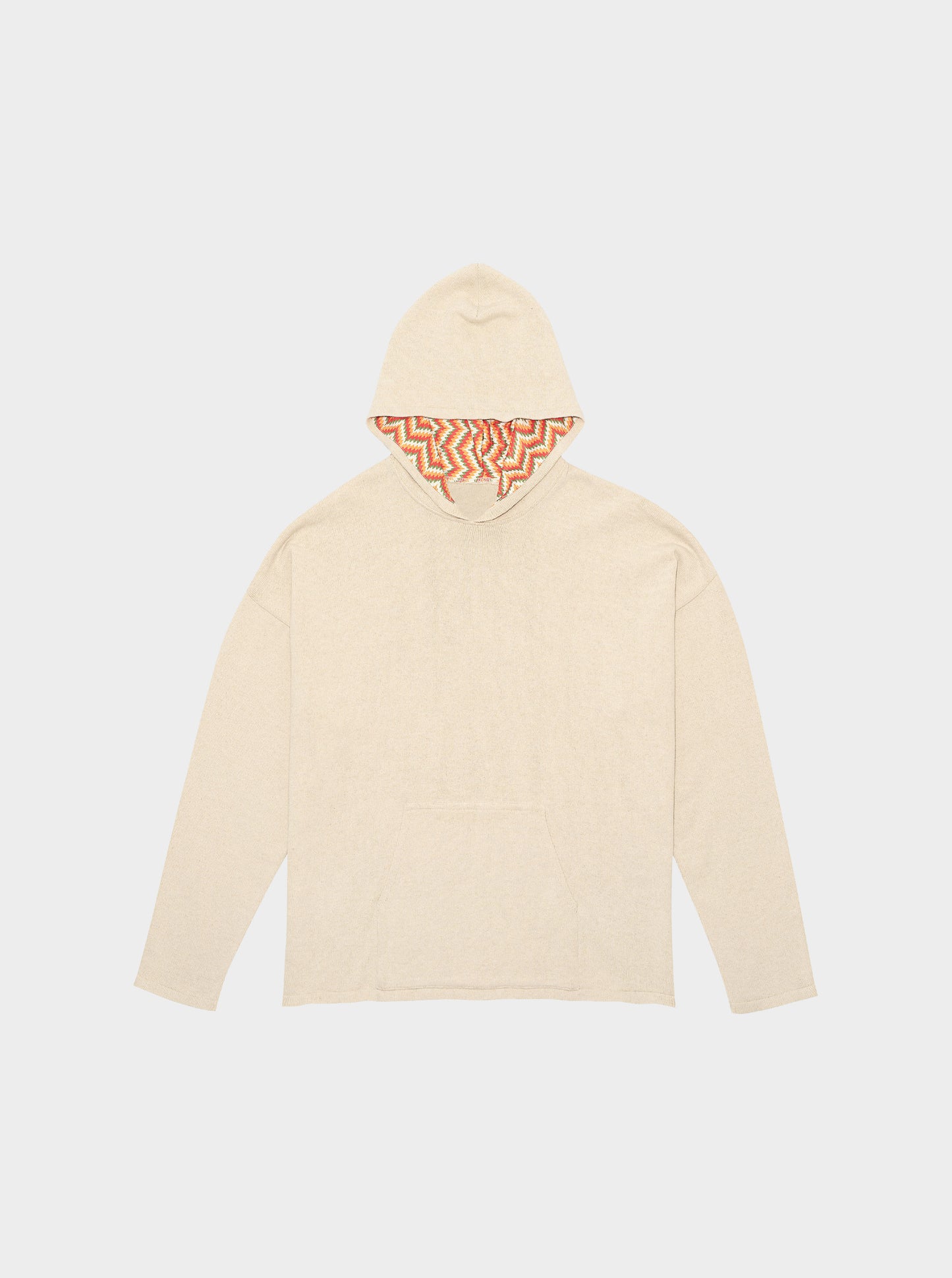 Flix Cream HV Knit Hoodie