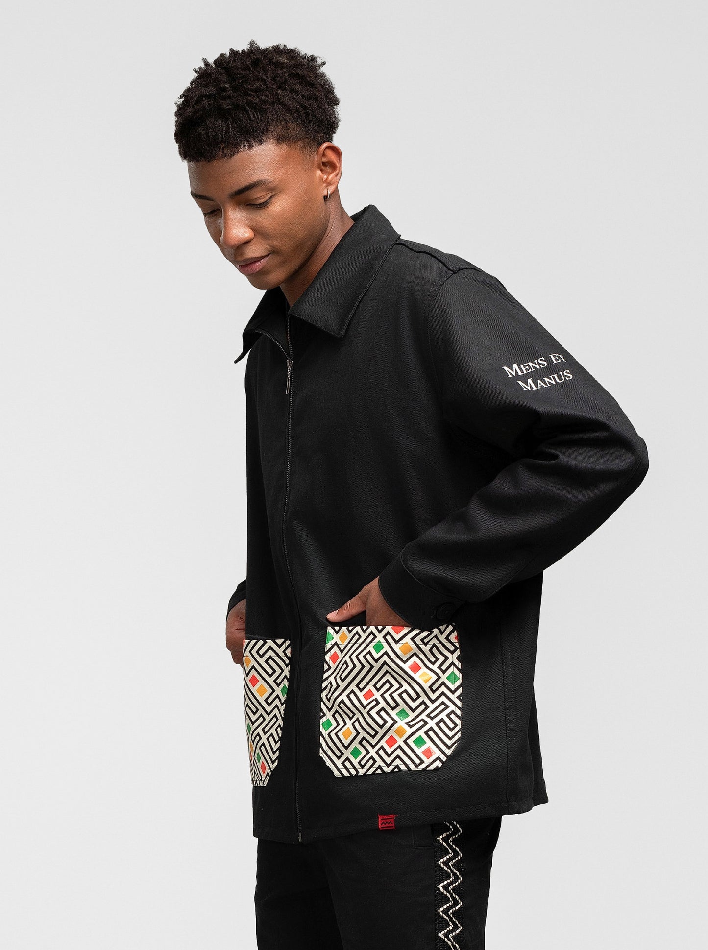 Makanda MIT Black Zip Jacket