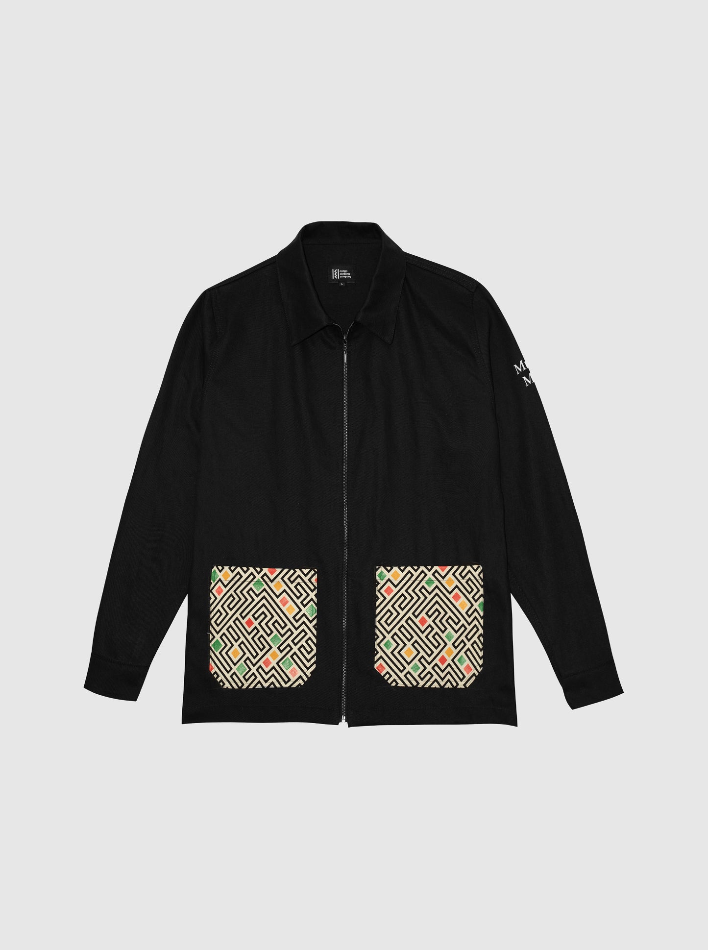 Makanda MIT Black Zip Jacket