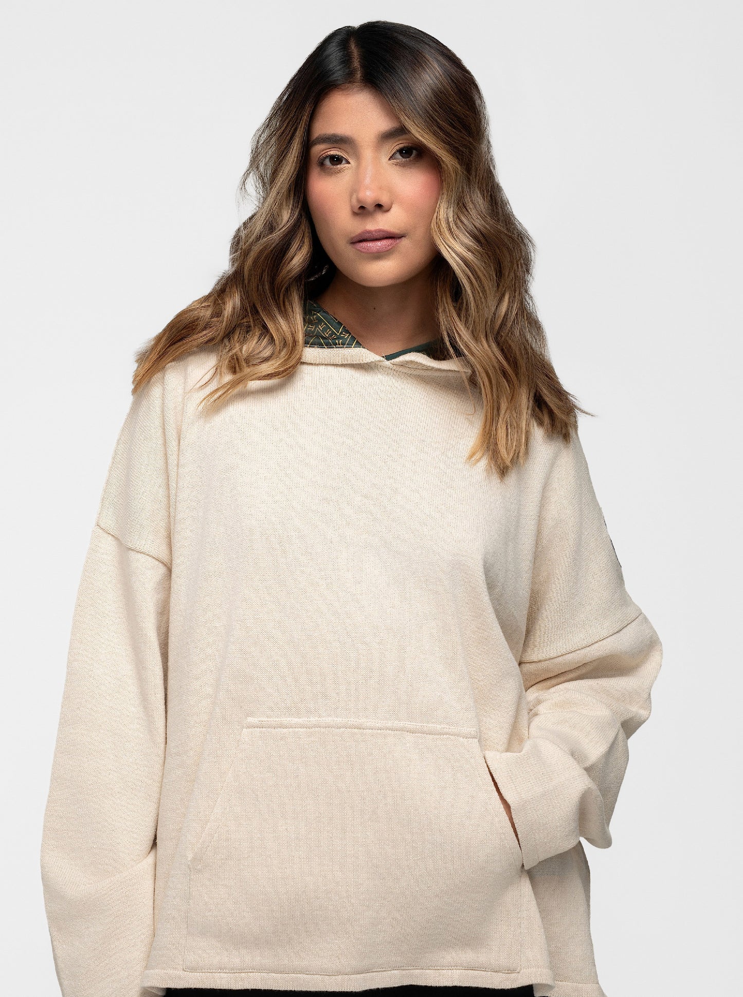 Pi Cream MIT Knit Hoodie