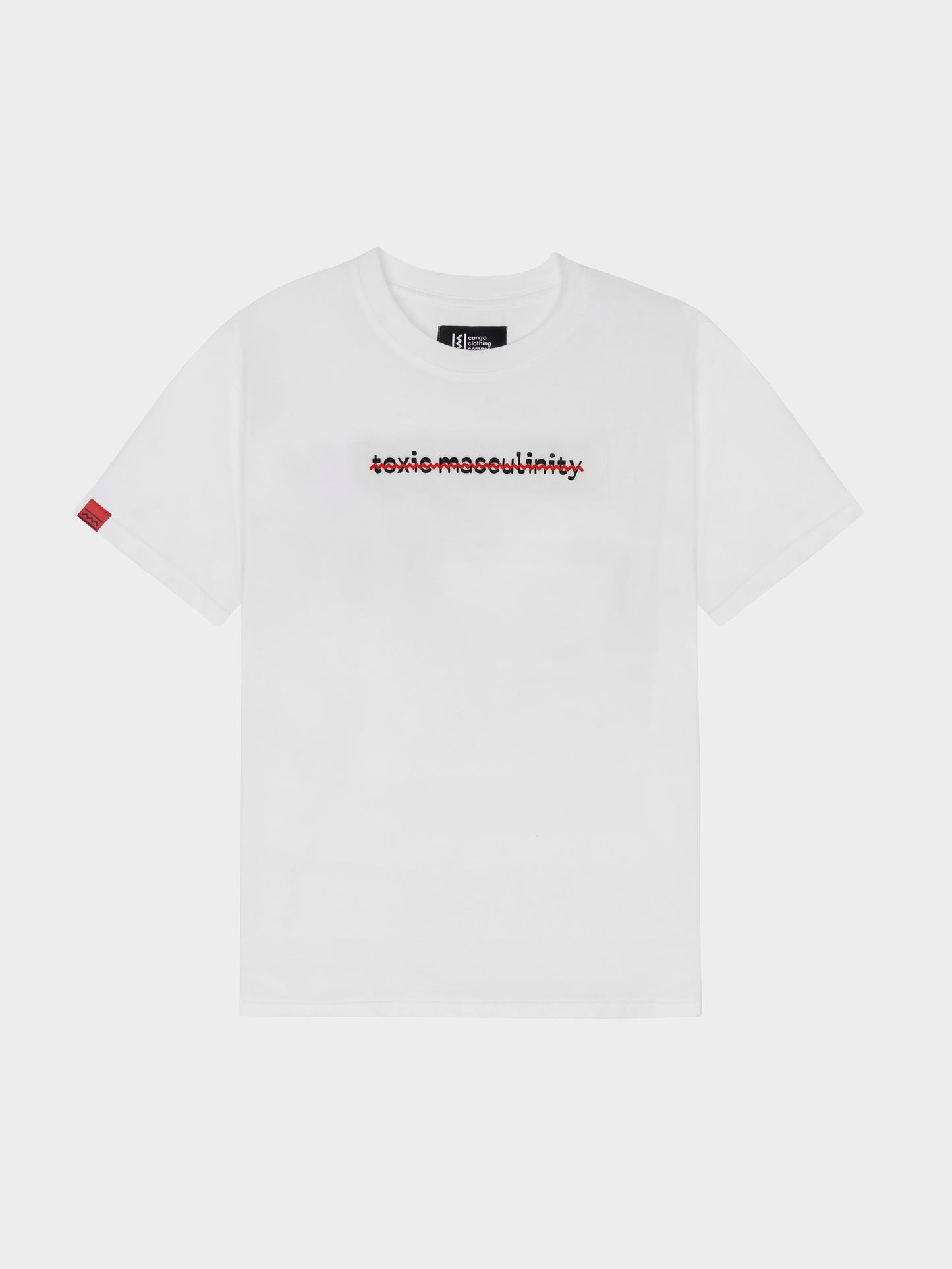 No Toxic White Tee