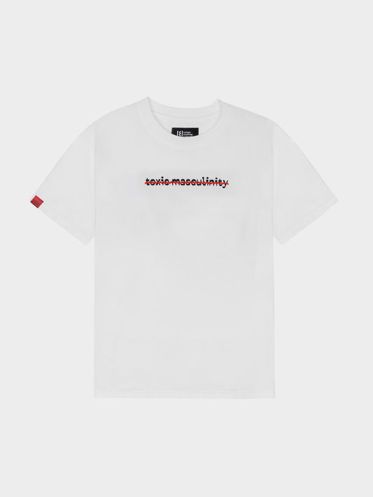 No Toxic White Tee
